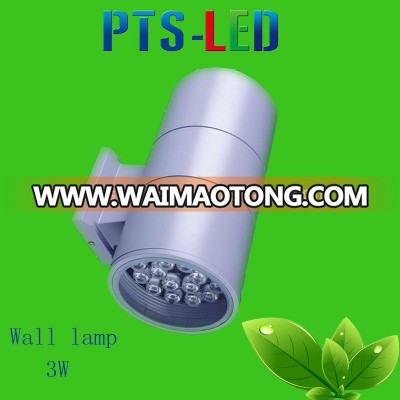 High Quality Double Head 3W LED Outdoor Solar Wall Light with CE