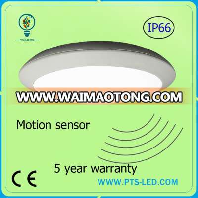 300mm 350mm 400mm 20W 25W 30W 35W 40W IP65 Microwave Motion Sensor LED Ceiling Light with UL