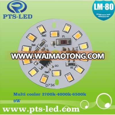 2700K-4500K-6500K Tri Multi color Driverless AC SMD LED module